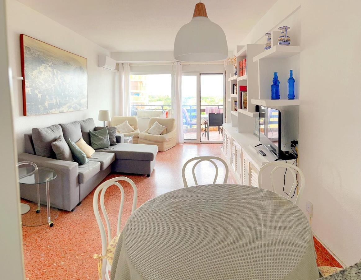 Apartamento Roquetas De Mar Urbanizacion, 2 Dormitorios, Gran Terraza Con Vista Al Mar, Wi-Fi, Parking Y Piscina المظهر الخارجي الصورة